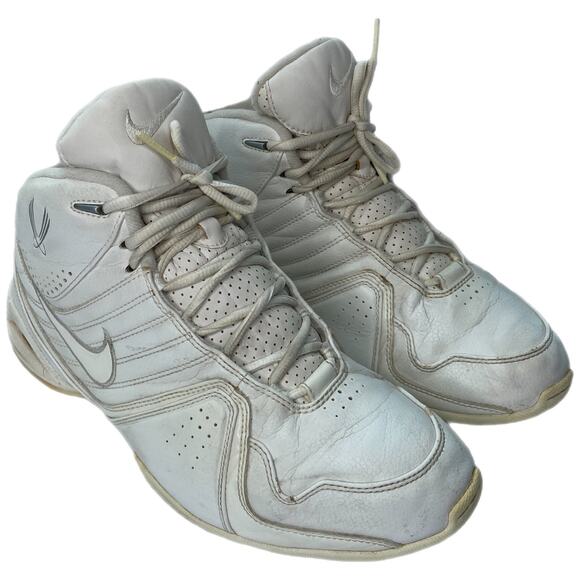 Y2K Nike Air UPS Basketball Sneakers 313531-111 - Men's Size 10 - Picture 1 of 5